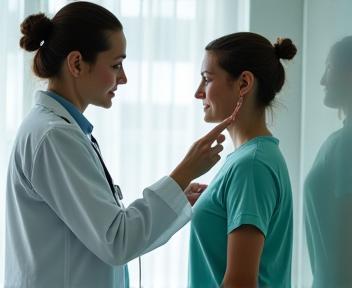 Doctor assessing patient’s posture